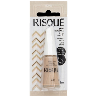 ESMALTE RISQUE NUDE NUDE, RISQUE NUDE