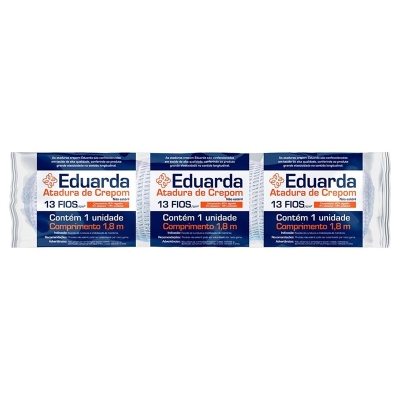 Atadura eduarda 13 fios 12cm x 1,80