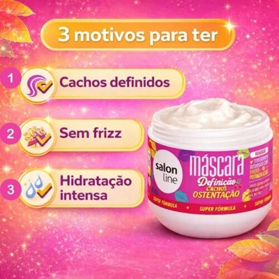MASC. CONDICIONADORA CACHOS OSTENTACAO 300GR