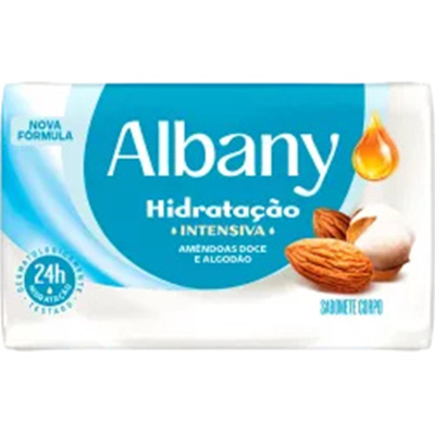 Sab. albany suave 85g hidratacao intensiva azul