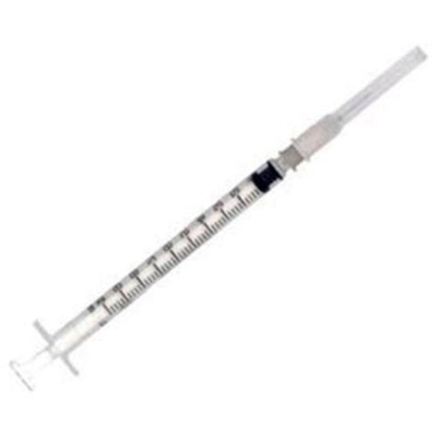 Seringa 1ml c/ag 13x0,45 - descarpack