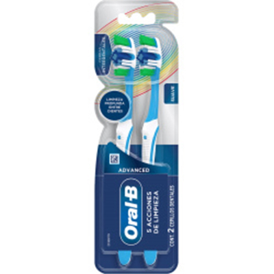 Esc. dent. man complete 5x limp 40 l2p1un, oral b complete limpeza superior 2x1 cartela
