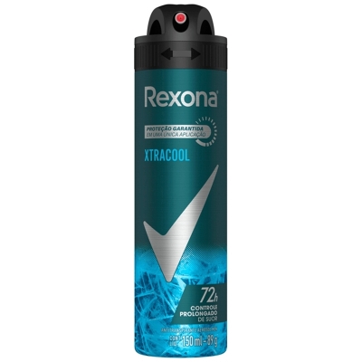Des. rexona aero 150ml tracoo, rexona masc extra cool 90gr