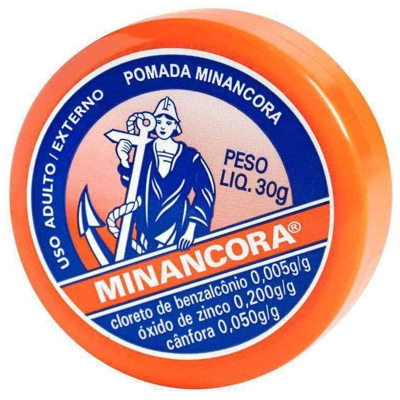 Minancora pomada pote 30g pot