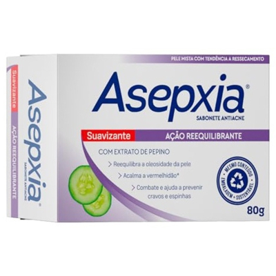 Sab. asepxia adstringente cre, sabonete adstrinte cremoso