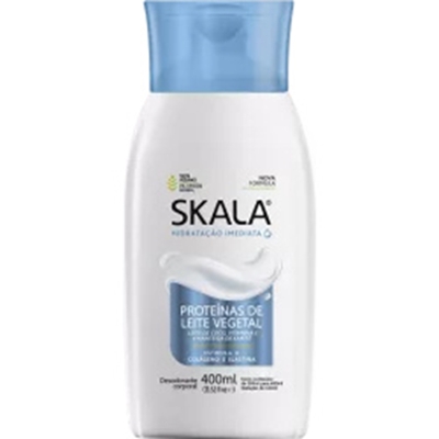 Hidratante skala corporal proteinas do leite 400ml hidratacao imediata
