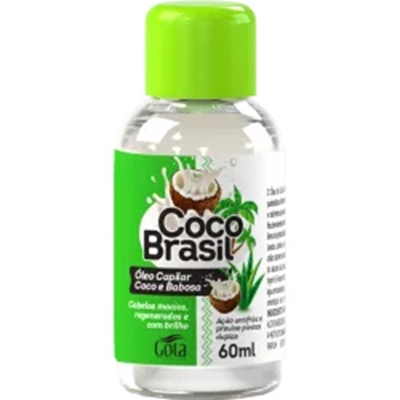 OLEO COCO BRASIL COCO E BABOSA 60ML 
