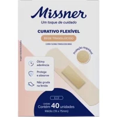 CURATIVO MISSNER 40UN BEGE