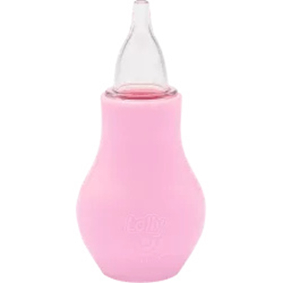 Aspirador nasal t1 tip rosa 7170-01-rs lolly, nasal rosa tam 1