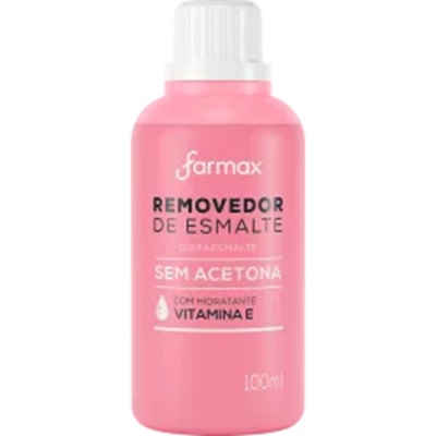 Removedor de esmalte s/acetona 100ml farmax