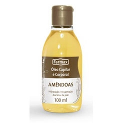 Oleo de amendoas 100ml farmax