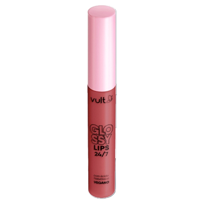 Gloss labial vult lips vegano rosado