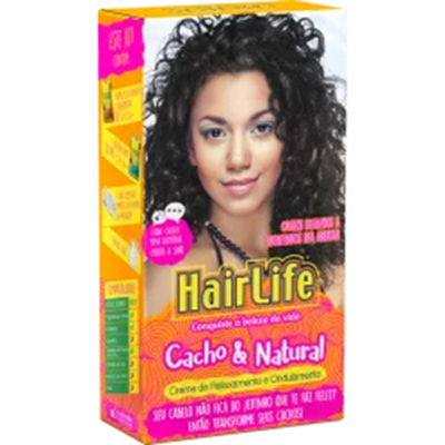 Cr. alis. hair life 180g cachos natuarais, hairlife cacho natural 180g