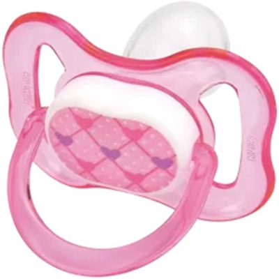 CHUPETA KUKA COLOR OR DECORADA ROSA 2067 