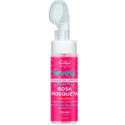 Sab. facial face beaut 150ml lovely mousse rosa moquet *