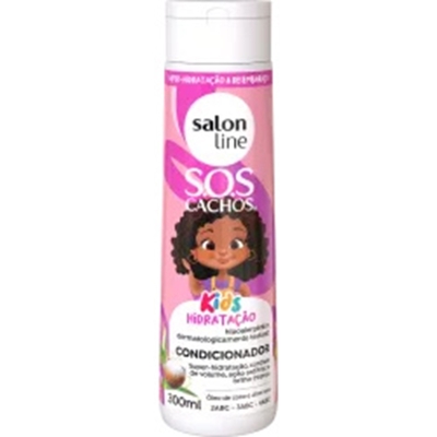 Cond. salon line 300ml sos cachos kids