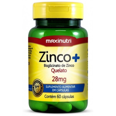 Zinco quelato idr 28mg c 60 cps maxinutri