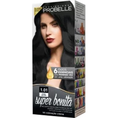 Tint. probelle cr 50g 01.01 preto carvao