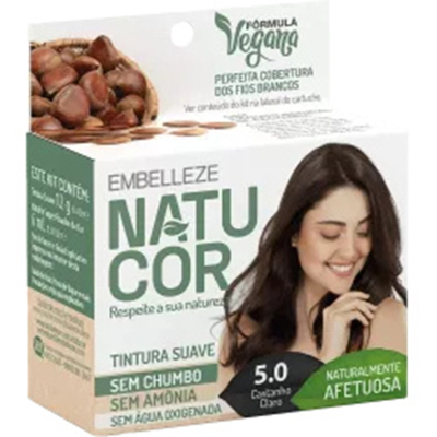 Tint. natucor 5.0 castanho cl