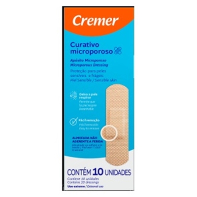 CURATIVO MICROPOROSO CREMER 10UN