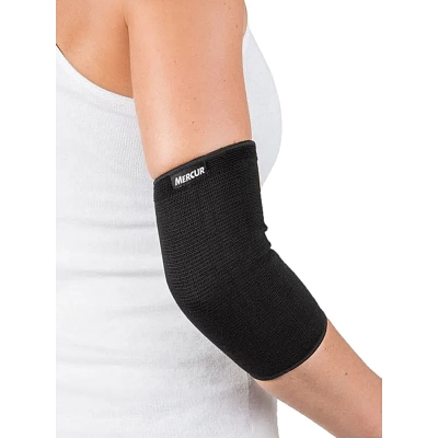Cotoveleira elastica preta tam. m bc0660-bp - mercur