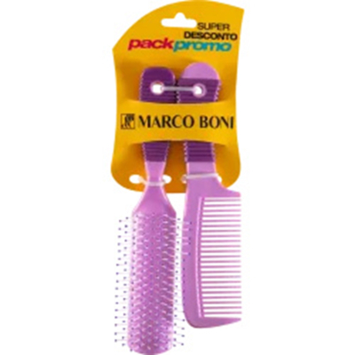 Kit marco boni 1215 escova/pentear
