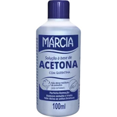 Removedor acetona marcia 100ml a base acetona* *