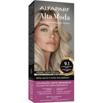 Tint. alta moda 150g 09.1 louro claris cinza *