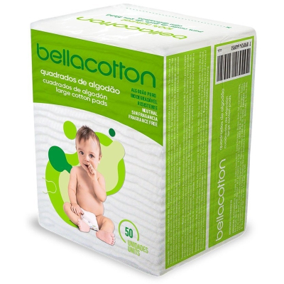 Algodao quadrado bellacotton baby 50 un cremer 642636