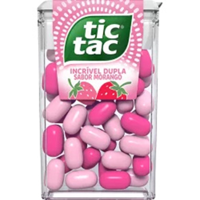 Tic tac morango 14,5g