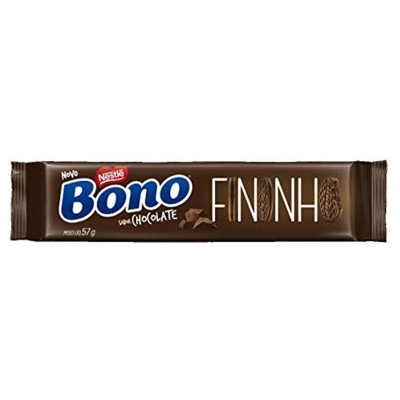 BISCOITO BONO FININHO 57G RECHEADO CHOCOLATE