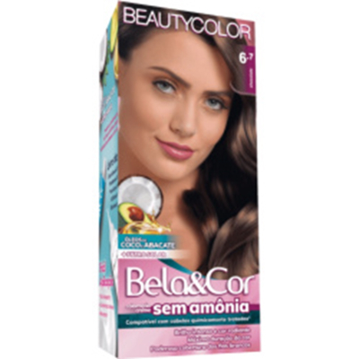 Tint. belacor sem amonia kit 06.7 choc *