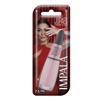 ESMALTE IMPALA 7,5ML JU PAES CREM SUAVE COBERTURA REGRAS JOGO 