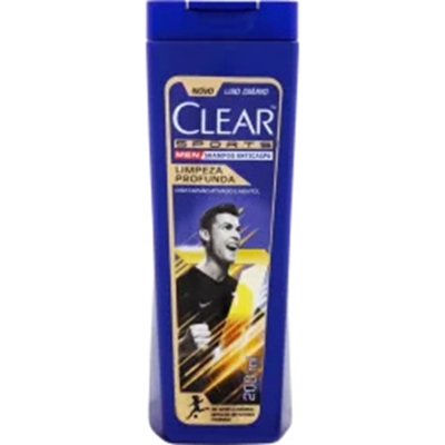 Sh. clear men 200ml limpeza p