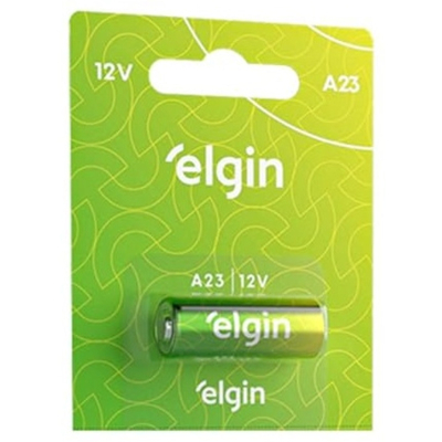 Bateria a23 alcalina blister c/5 pecas 8131 elgin