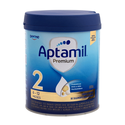 Leite aptamil premium 2 800g, aptamil premium 2 800 gr