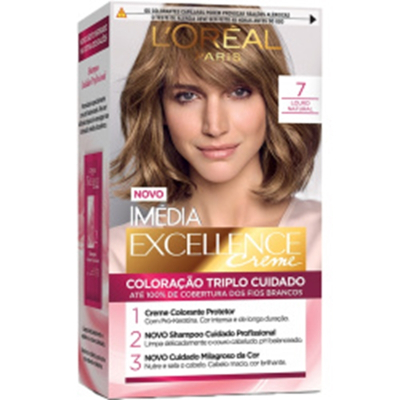 Tint. imedia 7 louro natural