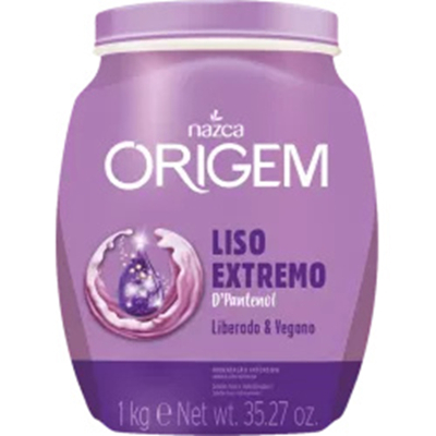 Cr. origem 1kg liso desmaiado, origem hidratante reconstrutor 1kg