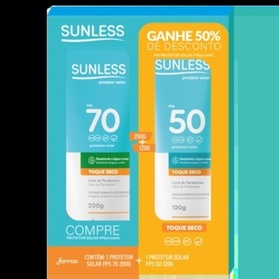 SUNLESS KIT PROT FPS70 200G+FPS50 120G PR ESP
