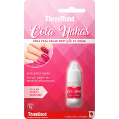 Cola unhas posticas 5g treebond