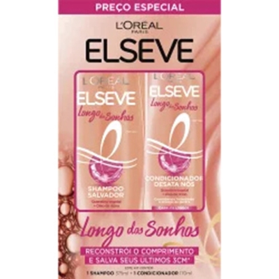 Sh. elseve 375ml+cond. 170ml longo sonho kit