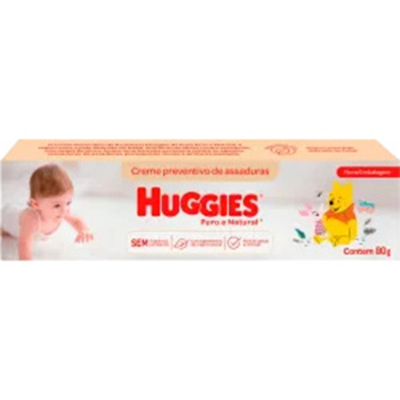 Cr. assadura huggies puro e natural 80gr