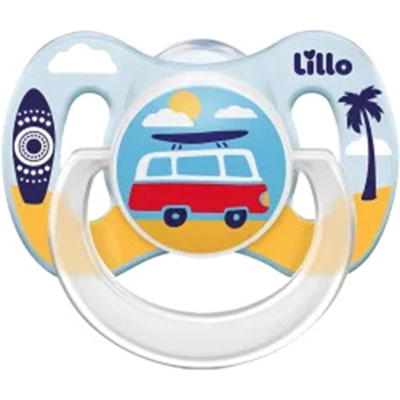 Chupeta lillo funny menino 637720 n.2 or sl azul, lillo t2 menino cor azul