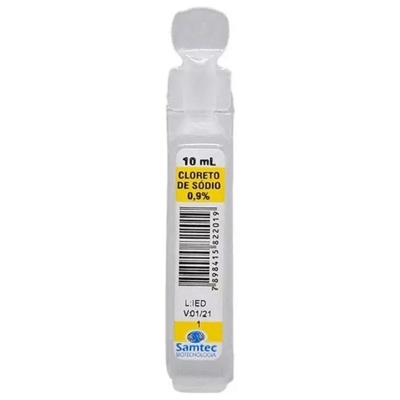 CLORETO DE SODIO 0,9% 10ML BD