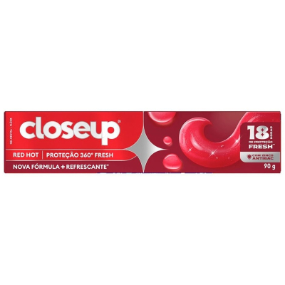 Cr. dent. close-up 90g red hot, close up acao profunda red hot 90gr