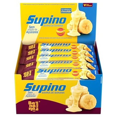 Barra bb/supino zer banan branco20x24g 