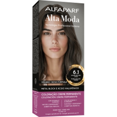 Tint. alta moda 6.1 louro esc, tint 61 louro escuro cinza
