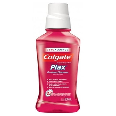 ANTISSEPT. BUCAL PLAX CLASSIC 250ML, PLAX ORIGINAL 250ML