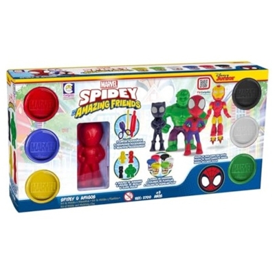 BRINQUEDO MARVEL CORTIPLAS SPIDEY AMIGOS REF 2700