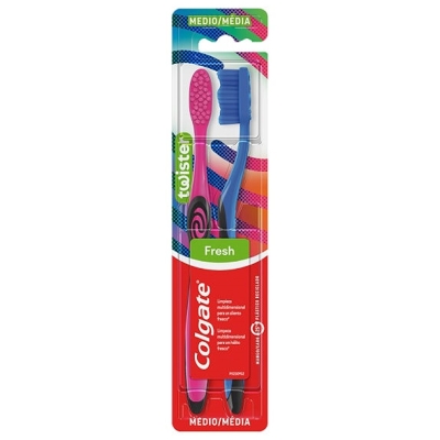 ESCOVA DENTAL COLGATE TWISTER MED COM 2